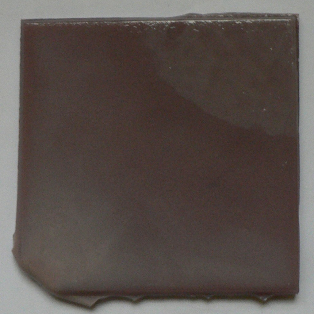 carreau verre Albertini colori parme 8cm x8 cm fabrication artisanale
