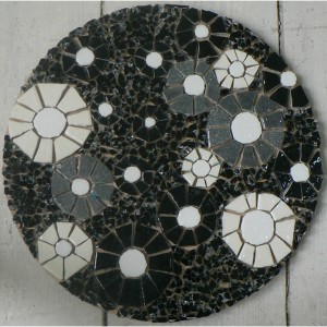 dessous plat mosaique celeste sans joint