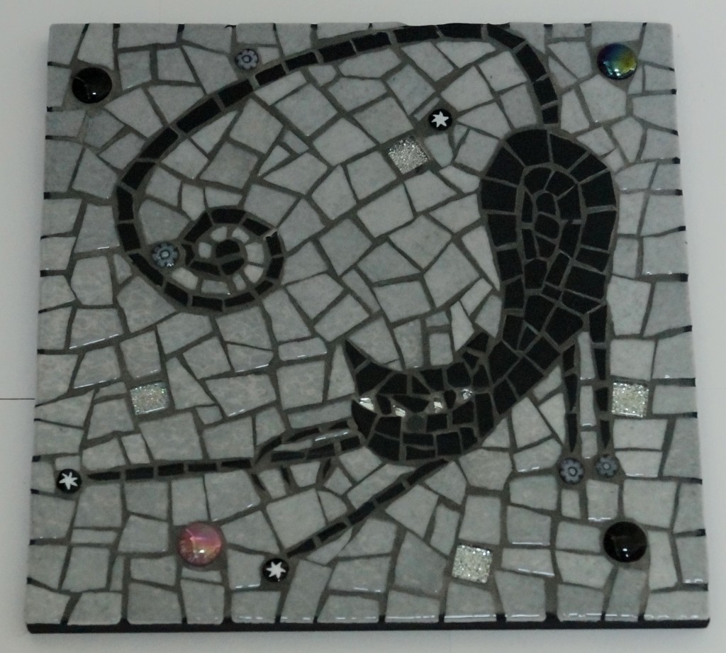 mosaique chat emaux de briare mazurka