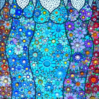 Mosaique Blue Ladies